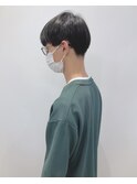 【松戸 岩口】黒髪つややか刈り上げマッシュショート