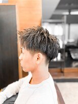 アイリーヘアデザイン(IRIE HAIR DESIGN) 【IRIE HAIR赤坂】アップバングショート×短髪×刈り上げ