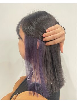 チオ(Chio) 【石坂遥香】ラベンダーインナーカラー