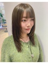 ネオヘアー 曳舟店(NEO Hair) レイヤーカット/オリーブベージュ/オージュア