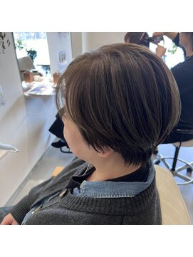 ログ(Log) 白髪ぼかしハイライト