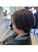 白髪ぼかしハイライト