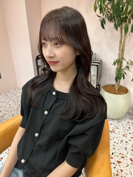 ボタン シブヤ(VOTAN SHIBUYA) 韓国ヘア/くびれヘア/前髪あり/顔まわりカット/