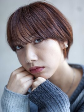 アッシュ 清瀬店(Ash) 20代30代40代『大人可愛い丸みショート』Ash清瀬店