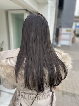 インビテーション(invitation) ブリーチあり透明感グレージュ