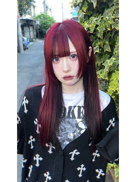 キイ 原宿 表参道(K.e.y) ウルフカット/ウルフヘア/レイヤーカット/ロングウルフ