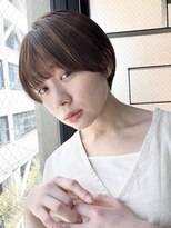 サロンドミルク 新百合ヶ丘店(salon de MiLK)&nbsp;耳掛け、マッシュショート　《五月女スタイル》