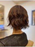 クセ毛にパーマで軽さと動きをプラス♪KG042