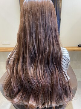 ヴォーグ美容室 橘店 ピンクブラウン