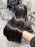 【HANA指名限定】最高峰髪質改善ストレート＋パーフェクト艶カラー