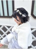 ショートヘアアレンジ