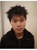 メンズカットスパイキーショートメンズショートベリーショート