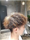 【束感ショート】ゆるめツイストパーマ！坂森