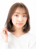 髪質改善オレンジベージュワンカールボブディc小山20代30代40代