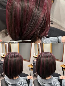 アフェクト 上大岡(affect) アンブレラカラー/チェリーピンク/デザインカラー/上大岡