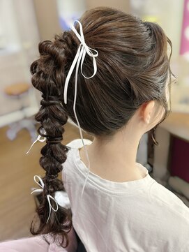 スパークル(SPARKLE-) 編みおろしポニー