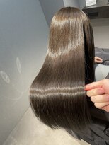 ルナス 福岡天神(LUNAS) 【髪質改善カラー】美髪オリーブグレージュ