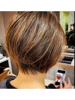 コトナ 越谷店&nbsp;越谷駅近☆前下がりショートボブ×ナチュラルブラウン・小顔◎