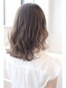 カット+ダメージレス透明感艶カラー+ケアトリートメント￥21000⇒