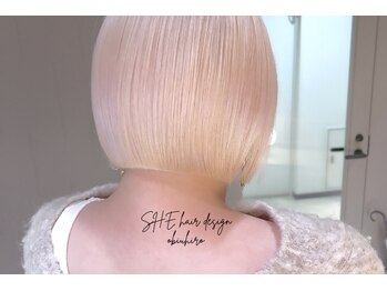 「SHE」hair design 帯広店【シーヘアデザイン】
