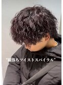 メンズパーマ/メンズカット/センターパート/眉毛サロン