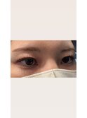 根元からしっかり！今っぽ束感まつげで抜け感EYE