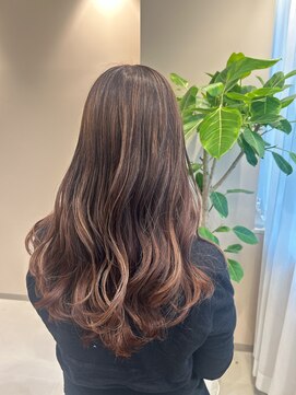 ヘアーズ ギャラリー 堺店(Hair's Gallery) 大人ナチュラルロングレイヤー/ハイライト/透明感/30代/40代