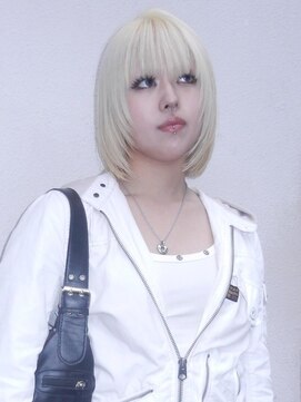 ブロック ジャポン(bloc japon) フェイスレイヤーボブ ブロンド ブリーチ/奈良