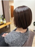 前下がりショートボブ