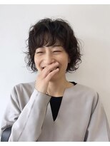 サン(SAN) ニュアンスパーマ/マッシュウルフ