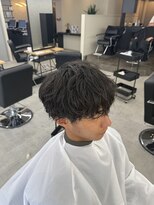 ハイパー ヨコハマ(HYPER yokohama)&nbsp;韓国風シャドーパーマ【横浜/メンズ/メンズカット】