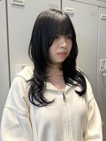 ドットニュー 横浜店(dot.nyu)&nbsp;【艶カラー×ハッシュカット】韓国/韓国ヘア/横浜/横浜駅/学割