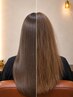 似合わせカット+美髪矯正(縮毛矯正orコスメストレート)【自由ヶ丘店】