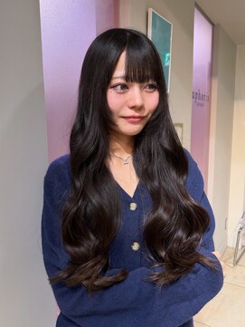 ユーフォリア 新宿店(Euphoria) ブラウンカラーミックス巻き