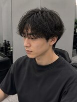 ニュイメン 茨木店(nui MEN)&nbsp;波巻きツイストスパイラル/リバースセンターパート/茨木