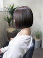 ラフィスヘアー トーン 竹ノ塚駅前店(La fith hair tone) 艶々切りっぱなしボブ◎ボブもぜひお任せください!