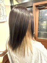 ヘアー ルシア(hair lucia) 【耳がけでも可愛い♪】インナーミルクティーベージュ☆