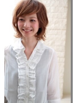 アルティコアナチュール(ALTI COR NATURE) 前髪深めのナチュラルボブ/30代40代50代札幌駅美容室