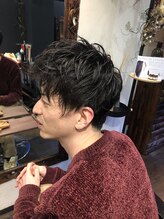 ヘアーズシンプー(hair's shinpuu) 前下がりウルフマッシュ