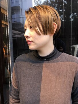 コレットヘア(Colette hair) ブリーチ×ストレート×ベリーショート