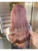 艶感のあるカラー×韓国×ピンク