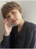 ふんわりニュアンスショートスタイル