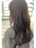 透明感カラーで柔らかベージュ