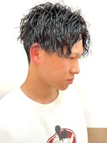 銀座マツナガ 浅草店&nbsp;ツイストスパイラルパーマ/ツーブロック/アップバング/マッシュ