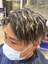 ラ メール ヘア デザイン(La mer HAIR DESIGN)&nbsp;いつものヘアに立体感を☆メンズハイライト