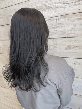 ベルクープス 天王寺店(Belle Coupes) 【BelleCoupes】垣谷千佳 暗髪 ダークグレージュ 大人かわいい