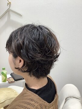 ビューティーバーバー ハナコ くせ毛風パーマスタイル