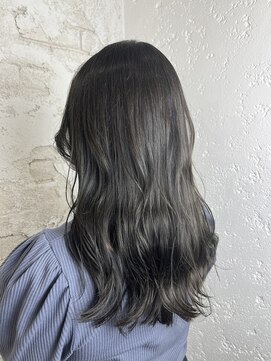 アジールヘア 所沢プロペ通り店(agir hair) グレージュカラー黒髪ココアベージュ愛され