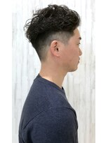 アンジュ 大豆島店(ange)&nbsp;ツーブロックメンズパーマ[20代30代40代50代60代]