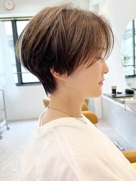 ファチュール(fAture.) ひし形ハンサム丸みレイヤー大人ショートボブ30代40代50代☆